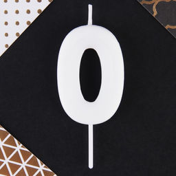 Свеча-цифра в торт 0 - Страна карнавалия фото 4