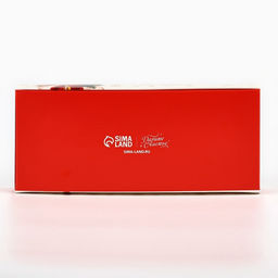 Цена за 5 шт. Коробка складная «Новогодний бант», 17×7×4 см