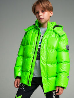 32211506 Куртка с полиуретановым покрытием для мальчиков