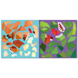 Творческая книжка Рисуй наклейками. Динозавр, 12 стр. - Буква-ленд фото 4