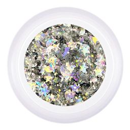 GALAXY GEL Lunar гель для дизайна с глиттером NEW