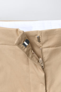 BARREL CARGO TROUSERS WITH BUCKLE DETAIL - Zara фото 3