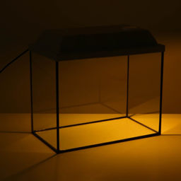 Аквариум «Прямоугольный» с крышкой, 30 литров, 40×23×32/37 см, беленый дуб