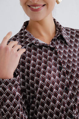 11493 Рубашка с принтом - Martichelli фото 15