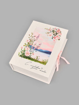 Коробка - книга подарочная С любовью для тебя, 27?19.5?8 см