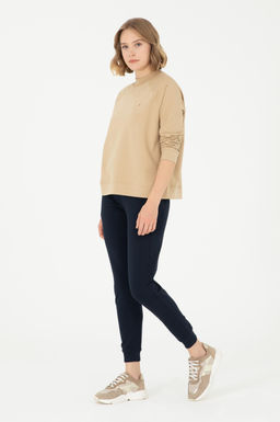 Женские темно-синие спортивные штаны