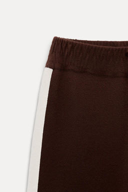 KNIT TROUSERS WITH SIDE STRIPES - Zara фото 6