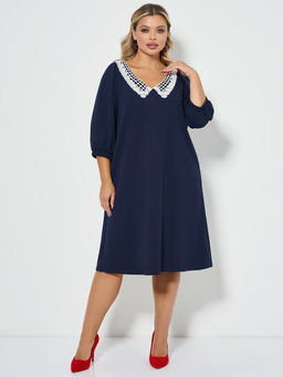 Платье 0218-2 чёрный кварц - Dora фото 111