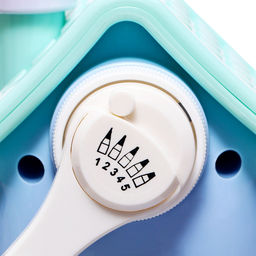 Точилка механическая с контейнером, 5 видов заточки, Домик синий - Simaland фото 7