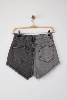 TRENDYOLMILLA Denim Renk Bloklu Denim Plaj Sort TBESS22SR0391 фото 7