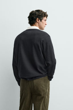 CONTRAST STRIPE POLO SHIRT - Zara фото 3