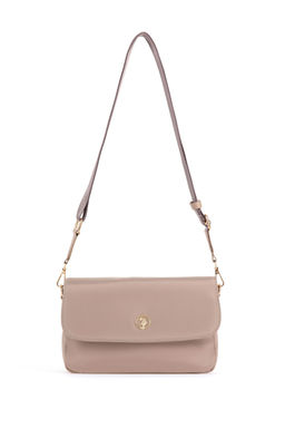 Женская бежевая сумка через плечо Неожиданная скидка в корзине - U.s. polo assn фото 6