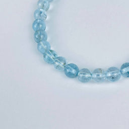 Браслет из голубого Топаза 18 см