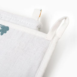 Набор кухонный Этель «Полевые цветочки»: варежка 20×27 см, прихватка 19×19 см, рогожка 176 г/м², 100% хлопок