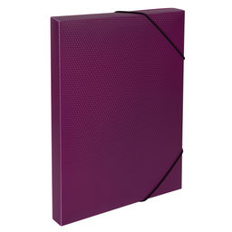 Expert Complete Короб архивный пластиковый 30 мм 1 шт. PRISMA NEON A4 эффект 3D пурпурный ЕС240400022