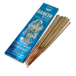 Благовония GANESH Special Ганеш Сандал с Цветами Рудракши 25g 25см-6,5см-1см