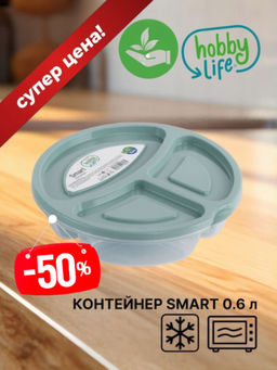 Контейнер SMART зеленый 0.6л - Hobby Life фото 9