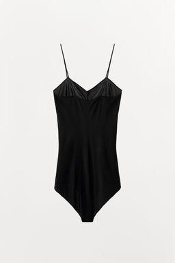 GATHERED SHEER BODYSUIT - Zara фото 13