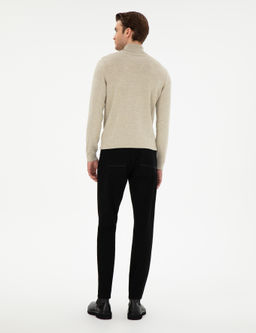 Siyah Slim Fit Jean Pantolon - Pierre cardin фото 4
