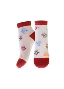 Цена за 2 пары БРЕСТСКИЕ НОСКИ ДЕТСКИЕ 3095 MINIONS (укороченные) ш.белый