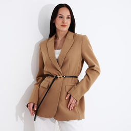 Ремень женский, ширина 1 см, пряжка металл, цвет чёрный - Simaland фото 3