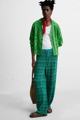 JACQUARD KNIT TROUSERS  OTIS KWAME KYE QUAICOE - Zara фото 6