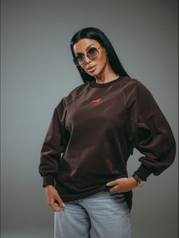 Символ свитшот женский (шоколад) - Lovetex фото 3