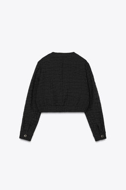QUILTED BOMBER JACKET - Zara фото 12