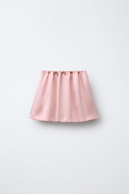 SATIN BERMUDA SKORT WITH BOW - Zara фото 2