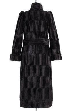 02-0765 Пальто женское утепленное (пояс) - Империя пальто фото 9