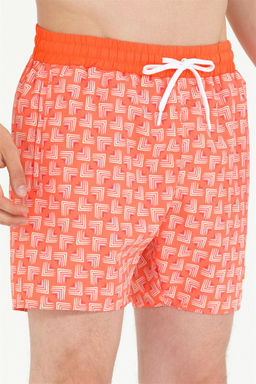 U. S. Polo Assn Мужские оранжевые шорты для плавания - U.s. polo assn фото 8