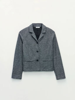 Однобортный укороченный жакет / Zarina