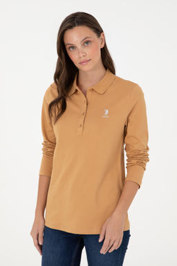 Женский базовый свитшот Camel Неожиданная скидка в корзине - U.s. polo assn фото 3
