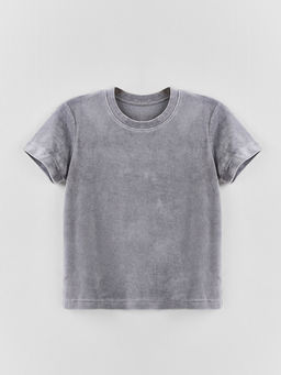 Комплект домашний для девочек серый велюровый - Mark formelle фото 4