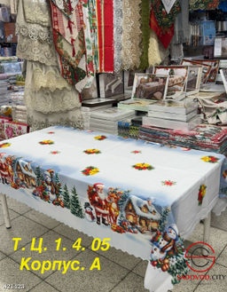 Скатерти новогодние с рисунком