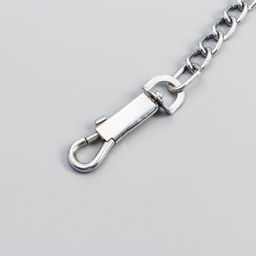 Поводок металлический, 120 см х 3 мм - Пижон фото 4