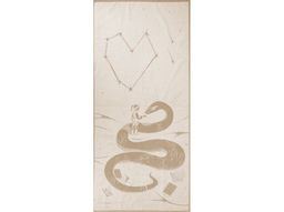 6с102.511ж2 Под звёздами(лён3) Полотенце махровое 67х150см