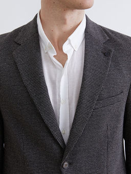 Slim Fit Erkek Blazer Ceket