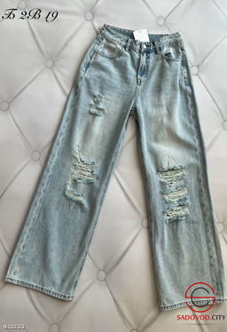 Джинсы с высокой посадкой