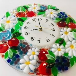 Настенные часы Дары лета - Стрекоза фото 5