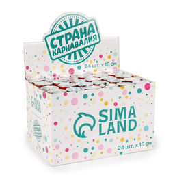 Цена за 24 шт. Хлопушка пневматическая С Новым годом! ёлочка 15 см - Страна карнавалия фото 3