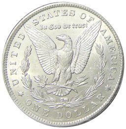 1 доллар 1884 года O США Доллар Моргана