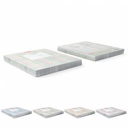 Цена за 160 шт. Тетрадь школьная ученическая ErichKrause Новая шотландка, 24 листа, клетка (в плёнке по 10 шт.) фото 9