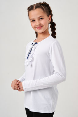 Лира блузка длинный рукав детская