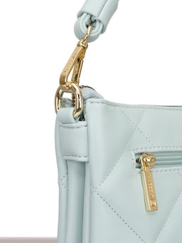 LACCOMA сумка Луиза-Ф826-голубой эко кожа хлопок