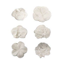 Заготовка для декорирования Love2art ВА-02 Набор заготовок для декорирования гипс 21 х 16 х 2 см 6 шт Цветы  фото 3
