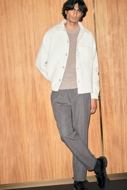 Sobrecamisa de boucle Loose Fit