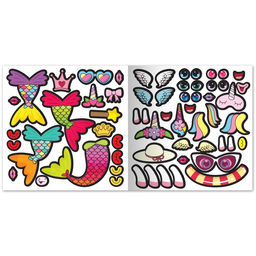 Книга с многоразовыми наклейками Милашки из вкусняшки, 12 стр. - Буква-ленд фото 6