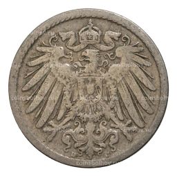5 пфеннигов 1898 года D Германия