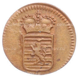 Монета 1/2 лиарда 1784 года Люксембург